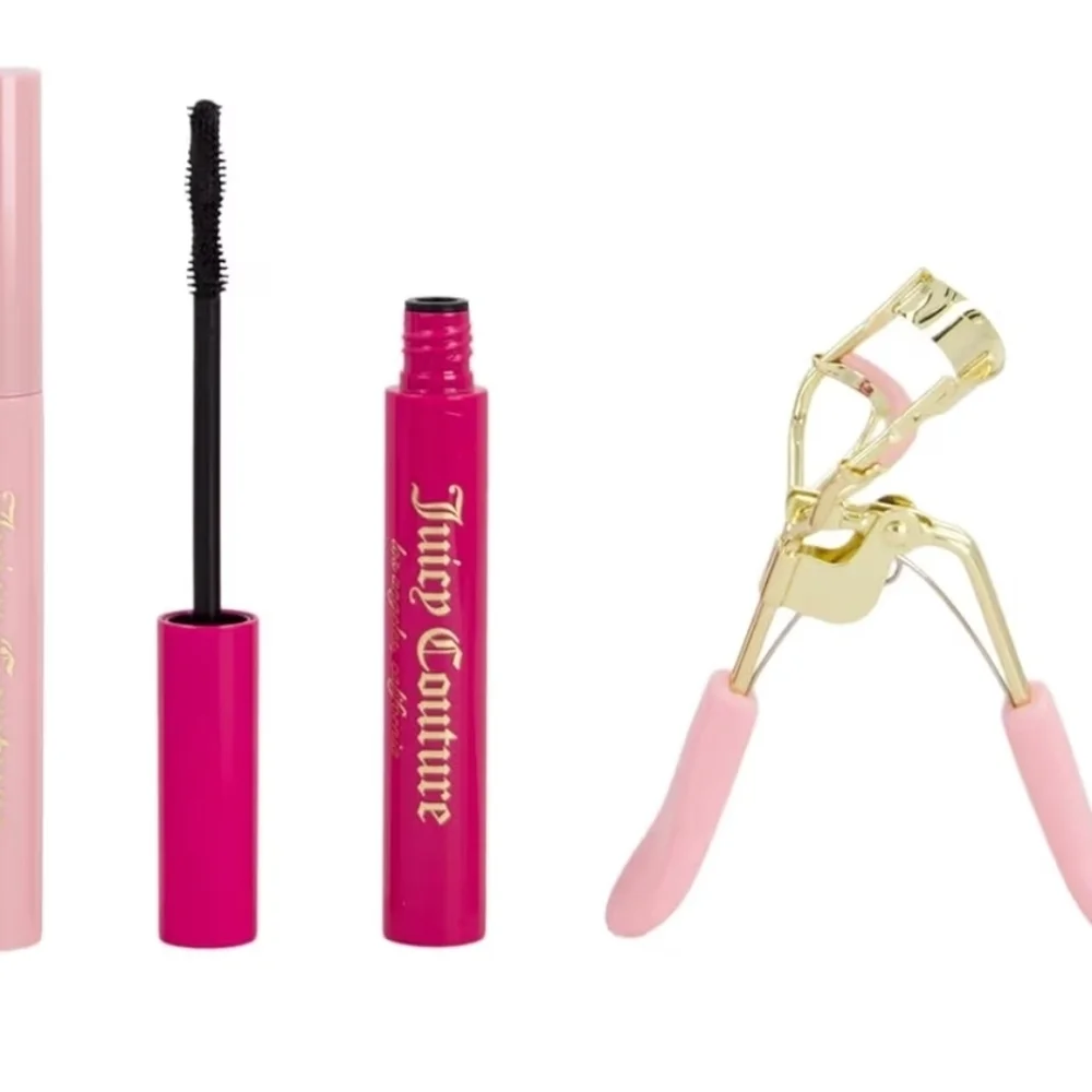 🩷🔹️Juicy Couture Mascara Duo And Lash Curler Intense Volume Luscious Lashes